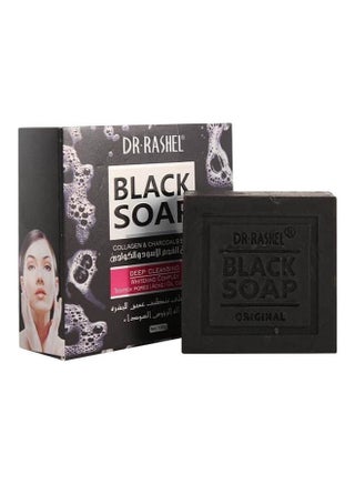 Collagen & Charcoals Black Soap Multicolour 100grams - v1638441224/N52077204A_1