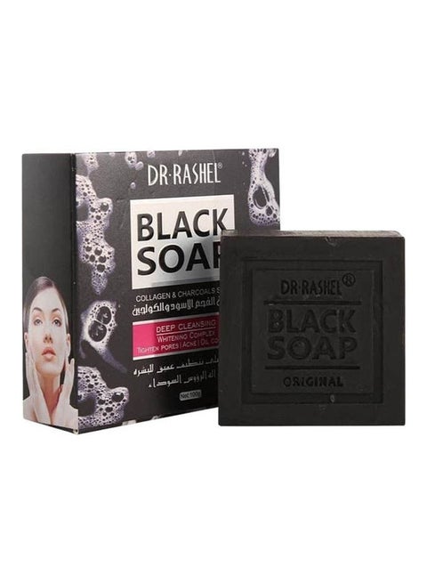 Collagen & Charcoals Black Soap Multicolour 100grams