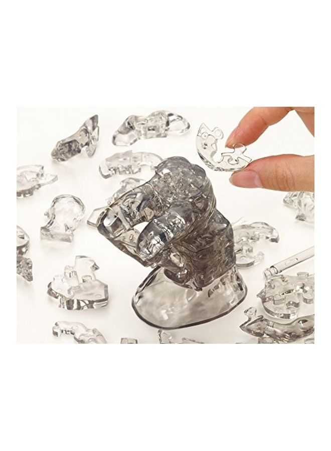 Beverly 43-Piece Crystal Clear 3D Puzzle - The Thinker 1.9 X6.2 X3.9inch - Image 3