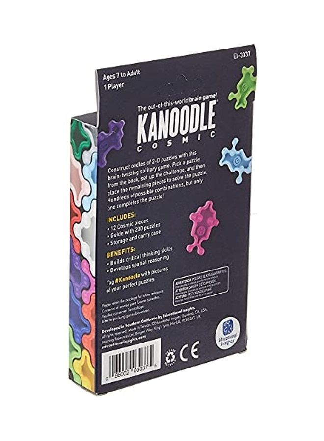 إديوكيشنال إنسايتس Kanoodle Cosmic Brain Logic Game For Kids, Teens And Adults 1 X6 X3.7inch - Image 2