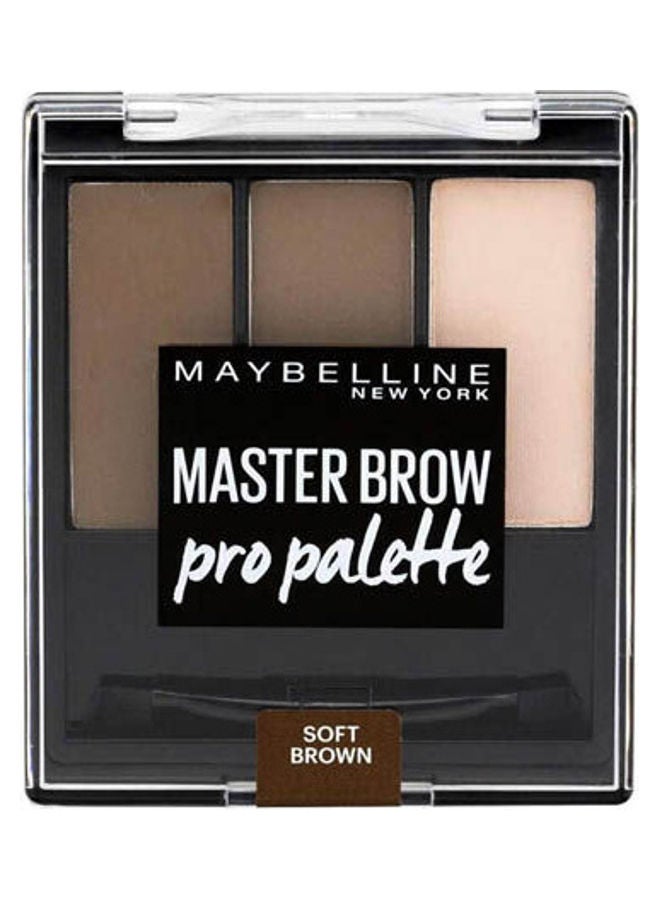 MAYBELLINE NEW YORK - Master Brow Pro Palette Soft Brown - Image 1