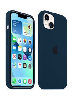 MARGOUN Protective Soft Silicone Case Cover for iPhone 13 Dark Cobalt Blue  - Image 2