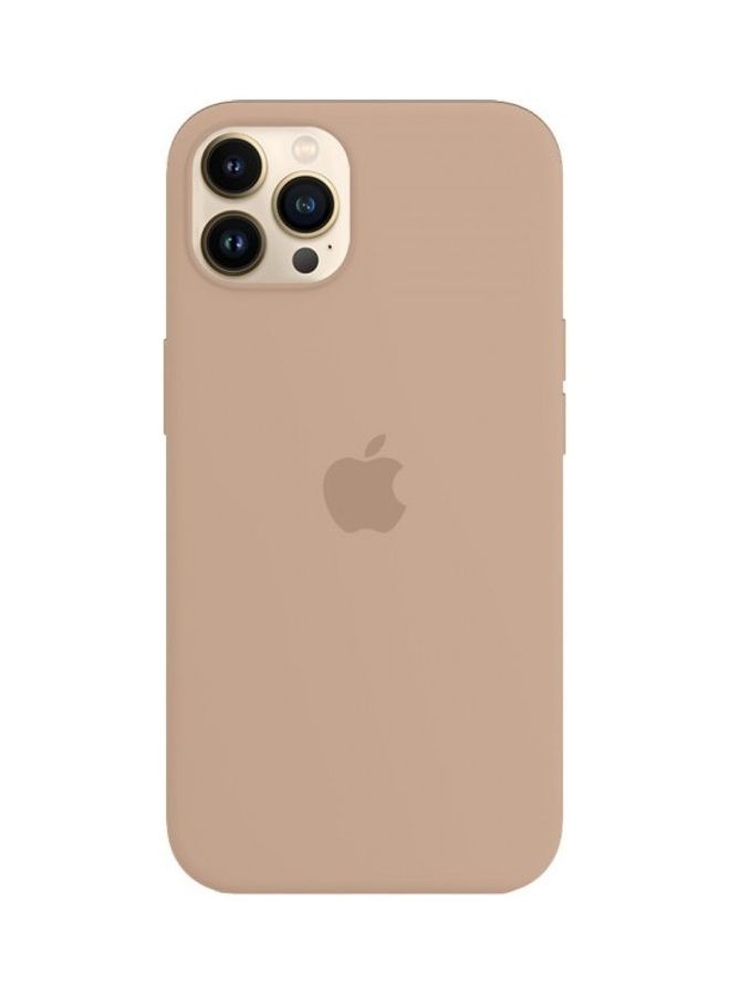 MARGOUN - Protective Soft Silicone Case Cover for iPhone 13 Pro Sand Pink - Image 1