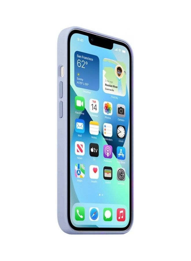 MARGOUN - Protective Soft Silicone Case Cover for iPhone 13 Pro Max Powder Blue - Image 1