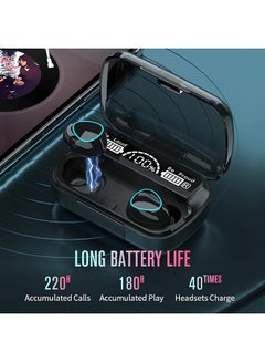 Flash Hawk True Wireless Stereo Earbuds M10 Black  - Image 2