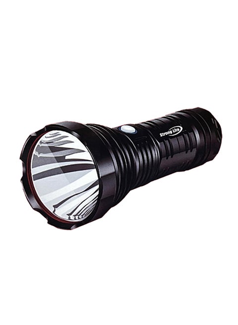 مصباح يدوي LED قابل للشحن لون أسود 16سم