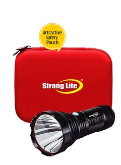 STRONGLITE Rechargeable LED Flashlight Black 16cm  - Image 3