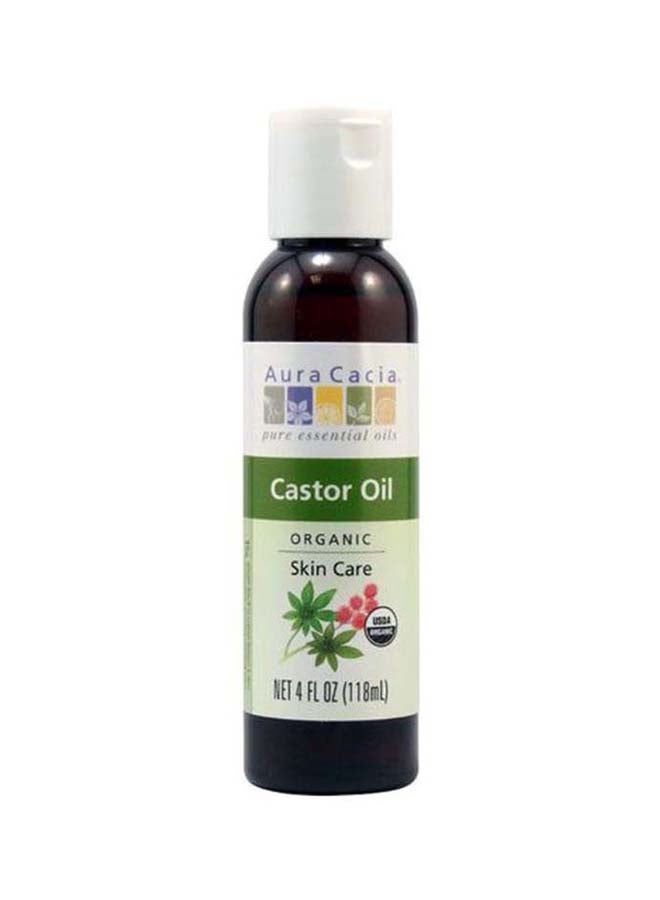 Aura Cacia - Castor Organic Oil Clear 118ml - Image 1