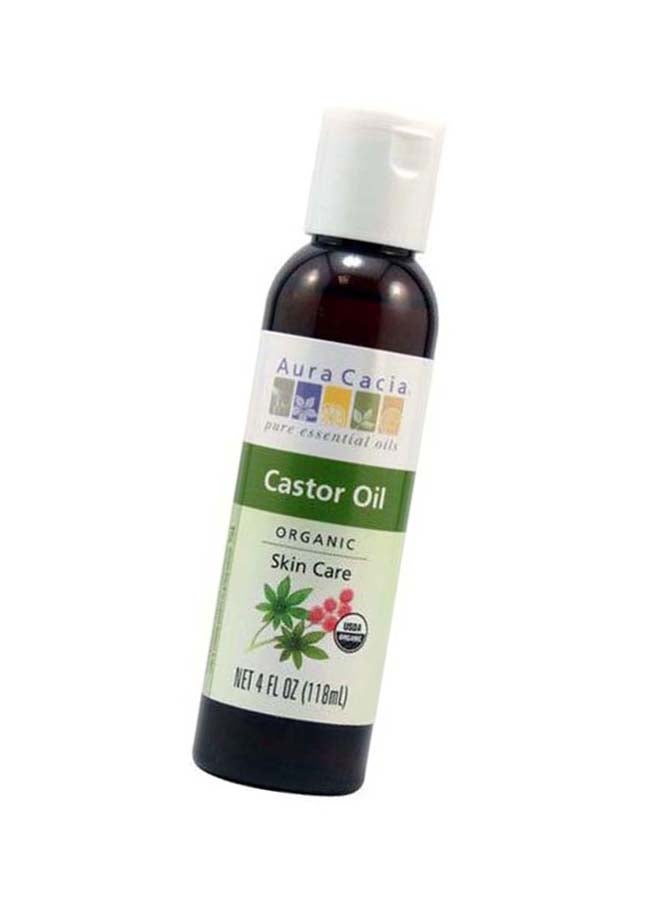 Aura Cacia - Castor Organic Oil Clear 118ml - Image 1