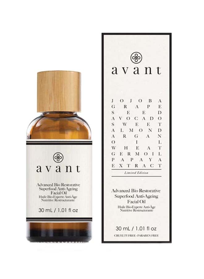 Avant Skincare - Advanced Bio Restorative Superfood Facial Oil 30ml - Image 1