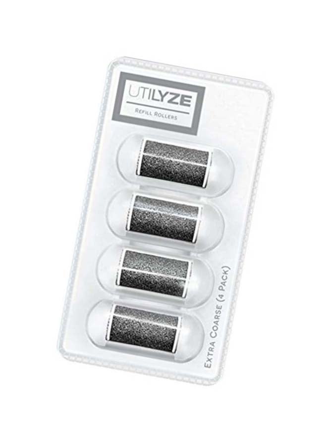 UTILYZE Pack Of 4 Wet & Dry Refill Rollers Black/White - Image 2