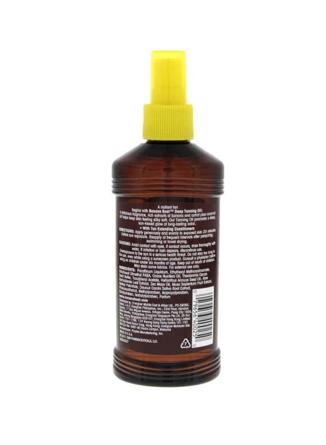 بانانا بوت - زيت التسمير العميق بحماية ضد أشعة الشمس بنسبة SPF4 8ozأوقية - Image 1