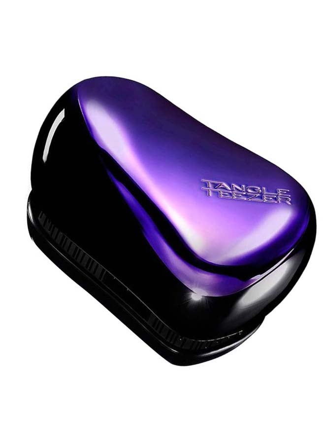 TANGLE TEEZER Dazzle Compact Styler Hairbrush Purple/Black - Image 2