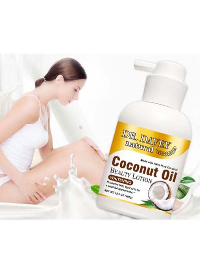دكتور دافي لوشن للعناية بالجمال بزيت جوز الهند 400جرام - Image 2