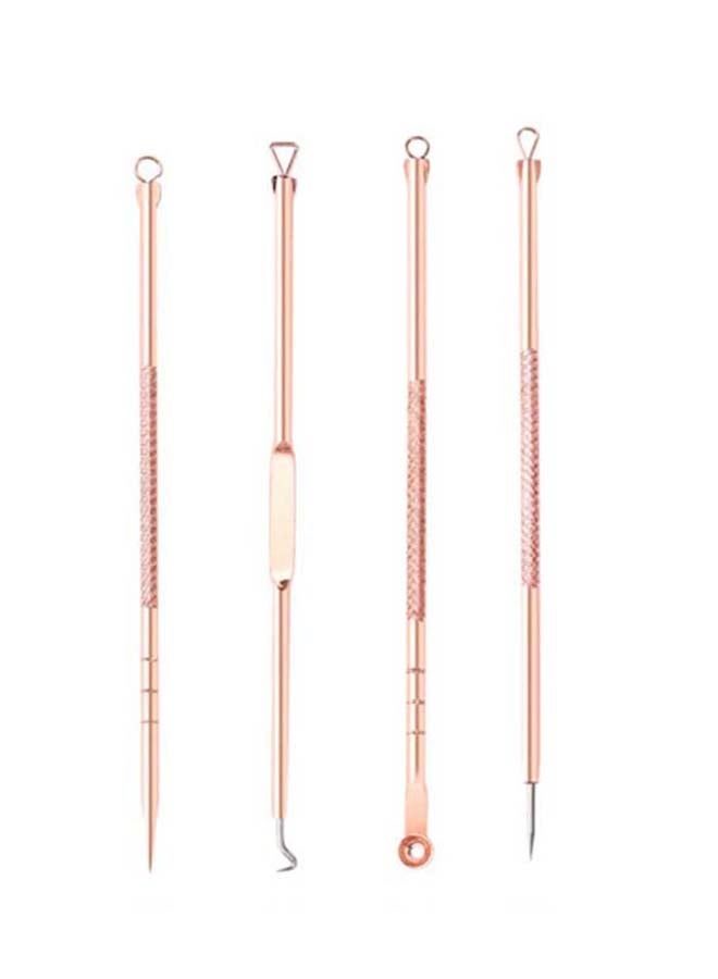 Generic 4-Piece Blackhead And Acne Needle With Box Rose Gold  - Image 3