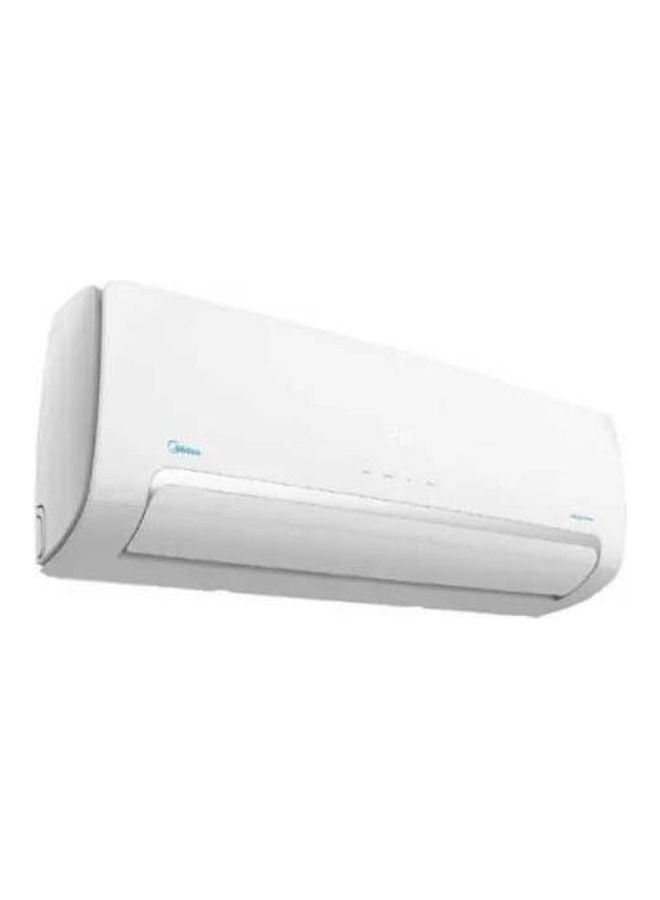 Midea مكيف هواء ميديا سبليت، 2.25 حصان، تبريد وتدفئة، أبيض - MSCT-18HR-NF