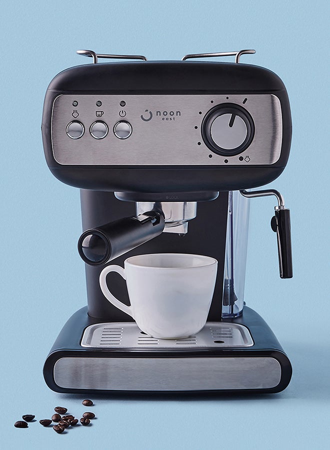 Noon East Espresso Coffee Machine - 15 Bar 850 W With High Pressure 1.2 ...