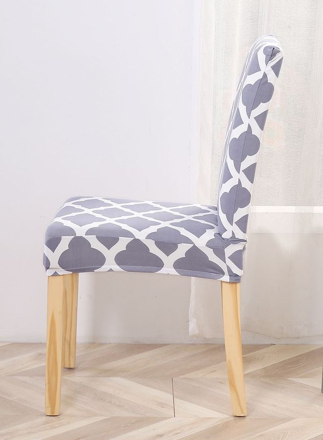 Sharpdo Simple Stretch Chair Cover Purple 38x38x45cm  - Image 3