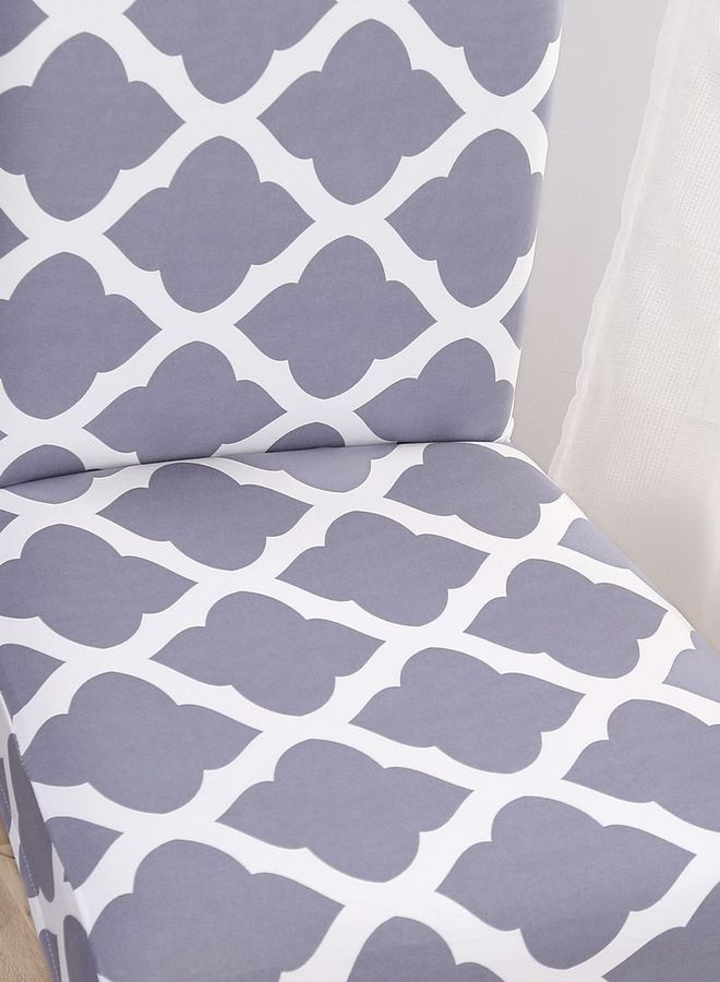 Sharpdo Simple Stretch Chair Cover Purple 38x38x45cm  - Image 4