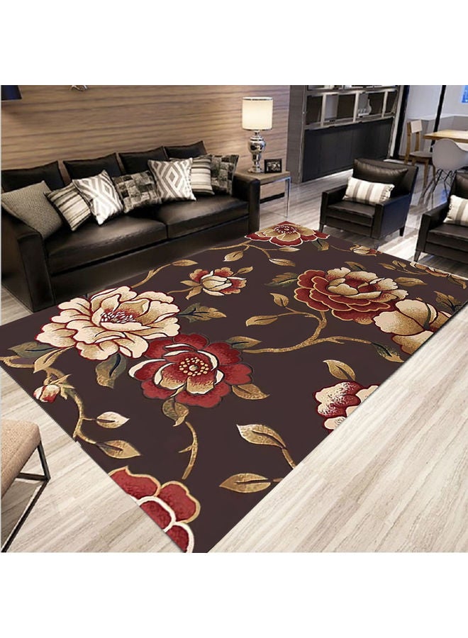 Sharpdo Indoor Shaggy Patterned Area Rugs Multicolour 150x200cm - Image 1