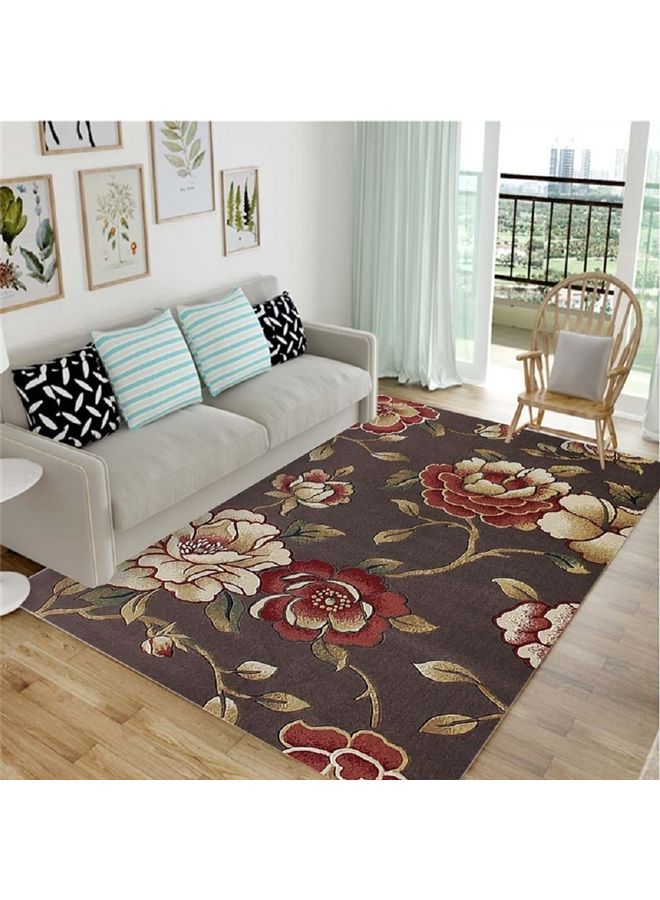 Sharpdo Indoor Shaggy Patterned Area Rugs Multicolour 150x200cm - Image 2