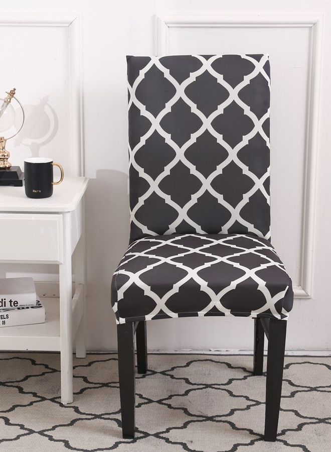 Sharpdo Simple Stretch Chair Cover Black 38x38x45cm  - Image 1