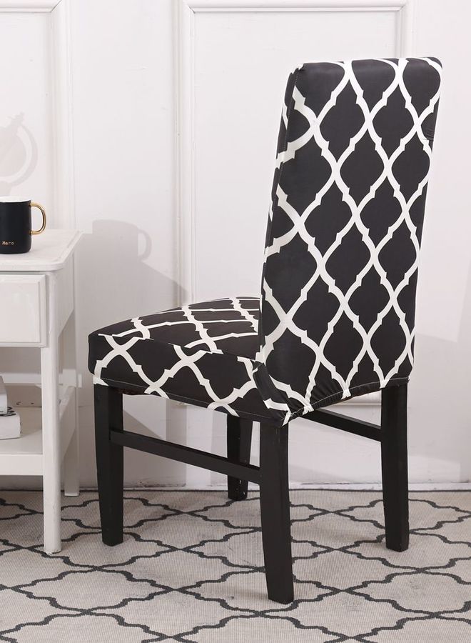 Sharpdo Simple Stretch Chair Cover Black 38x38x45cm  - Image 3