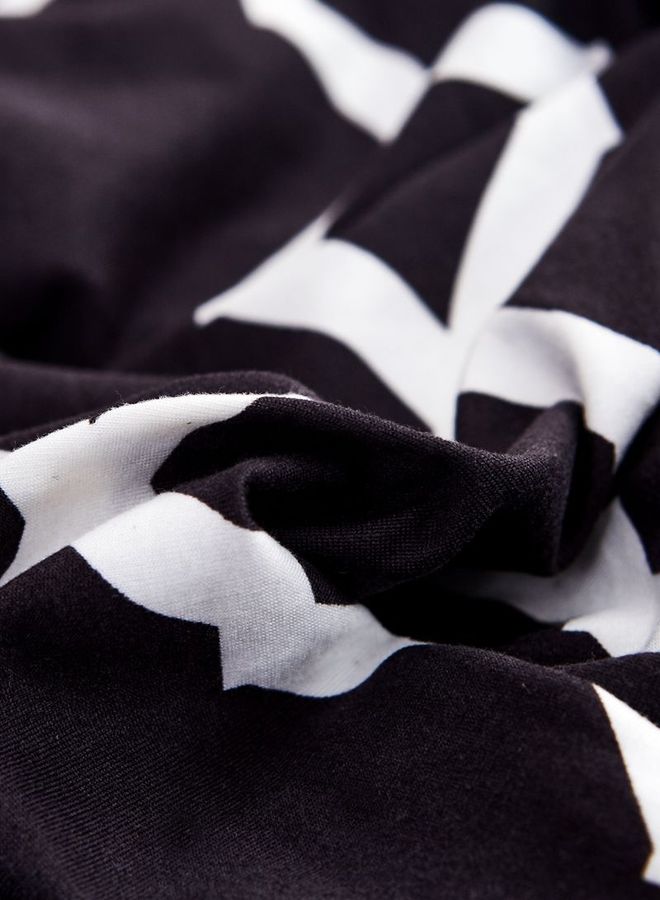 Sharpdo Simple Stretch Chair Cover Black 38x38x45cm  - Image 5