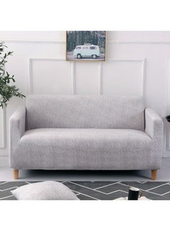 Sharpdo Printed Stretch Sofa Cover Grey  - Image 2