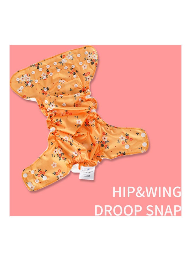 3-Piece Washable Reusable Baby Cloth Diaper With 3 Insert - Image 4