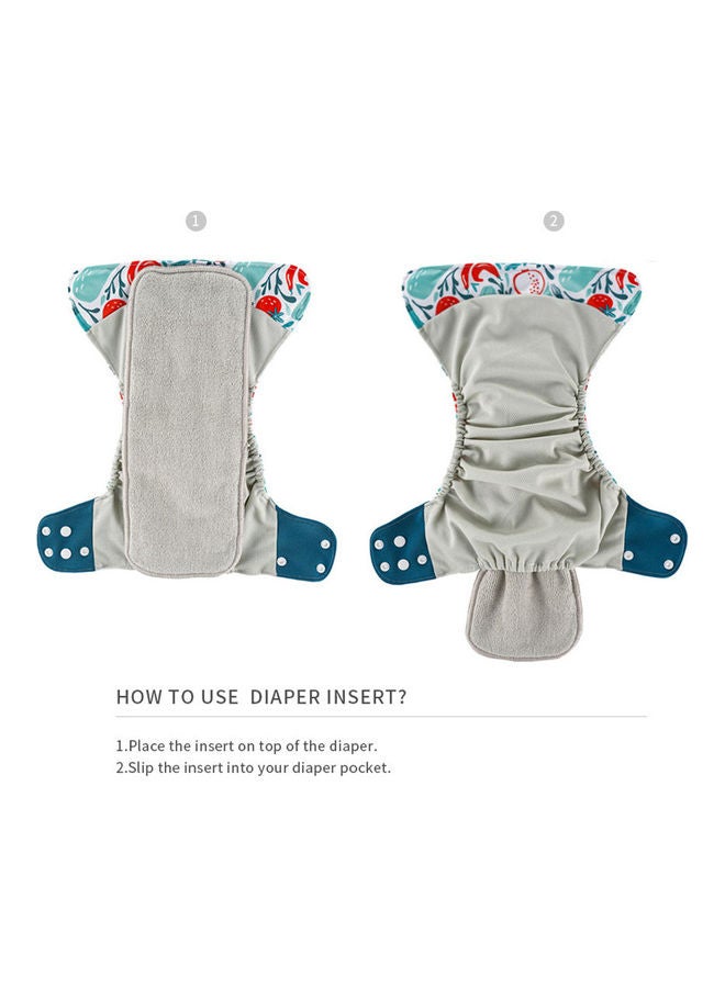 Pack Of 4 Washable Reusable Baby Cloth Diaper  - Image 2