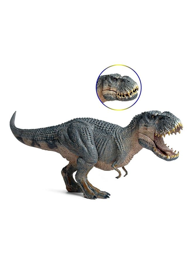 Tyrannosaurus Rex Hunting Dinosaur Toy Figure 14.3x3.1x5.3inch - Image 1