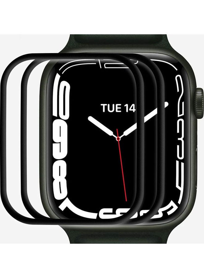 MARGOUN - 2-Piece Screen Protector Glass For Apple Watch Series 7 41mm Clear - Image 1