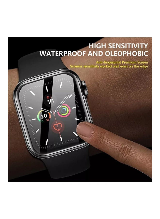 MARGOUN - 2-Piece Screen Protector Glass For Apple Watch Series 7 41mm Clear - Image 1