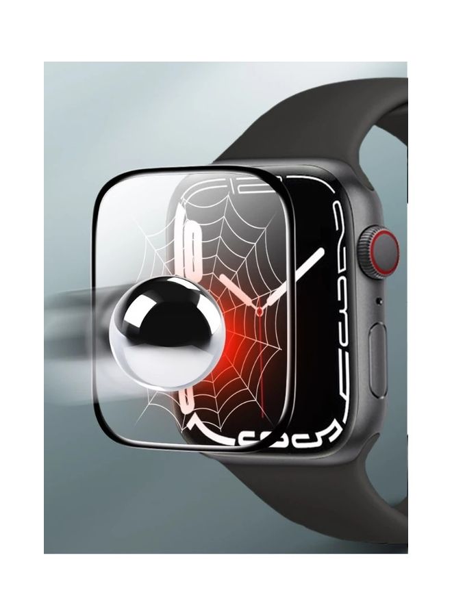 MARGOUN Screen Protector Glass For Apple Series 7 Watch 41mm Clear - Image 4