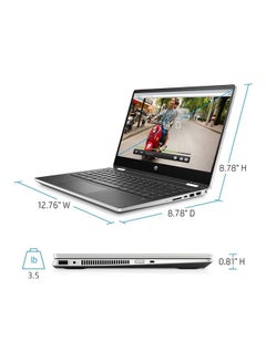 HP Pavilion x360 14-dy0002ne Convertible (Upgraded Version) Laptop With 14 Inch FHD Touch Display, Intel 11th Gen Core i5-1135G7 /32GB RAM /1TB SSD /Intel Iris Xe Graphics/Windows 10 Home English/Arabic Silver  - Image 4