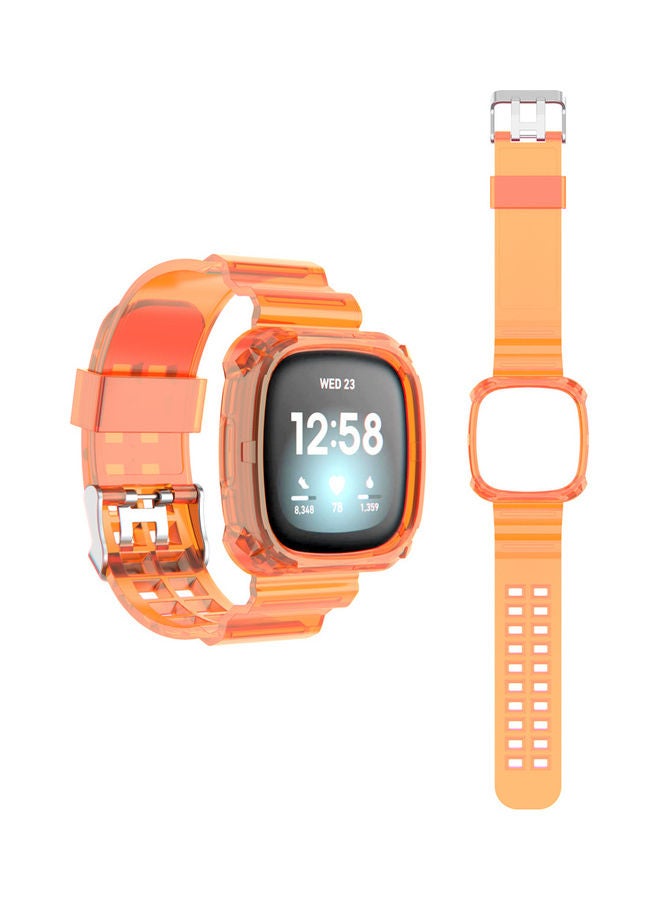 بيرفيي سوار بديل لجهاز فيتبيت فيرسا 3 برتقالي - Image 1