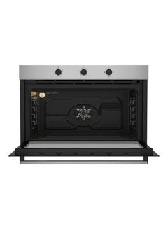 Beko Built in Oven Gas 90cm with Fan Full Safety BBWHT12104XS Silver  - Image 3