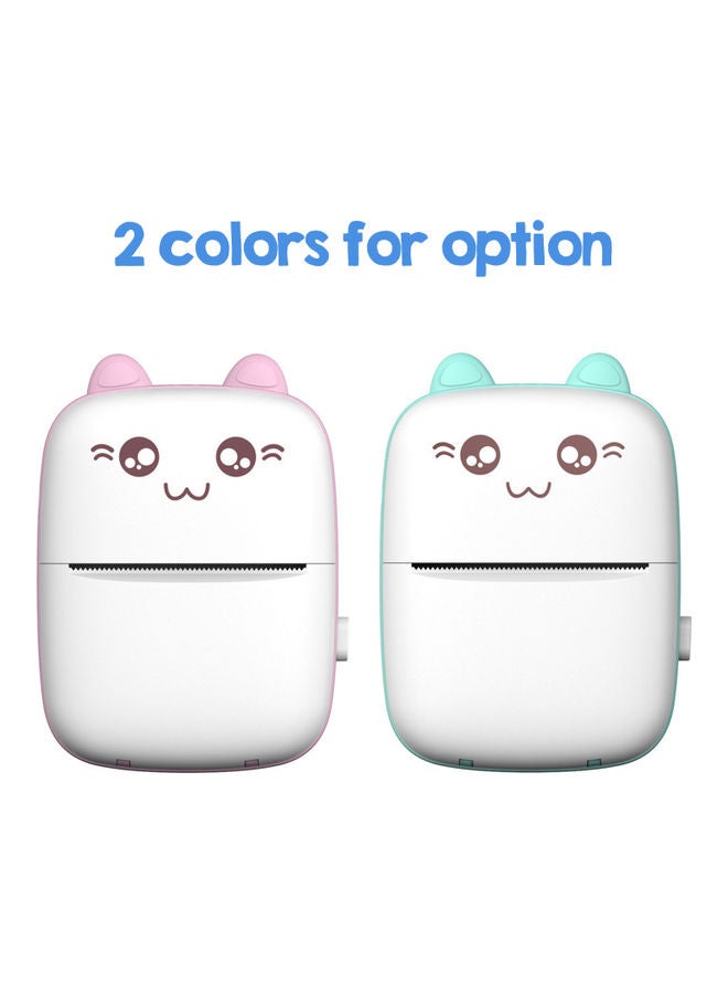 Portable Mini Thermal Printer Pink - Image 5