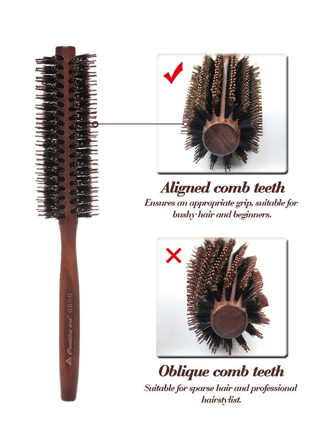 آنسيلف فرشاة دائرية دوَّارة للف الشعر أسود 5.00سم - Image 3