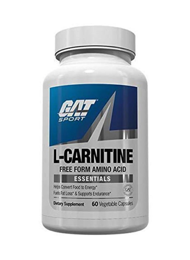 GAT L-Carnitine Dietary Supplement - 60 Capsules  - Image 3