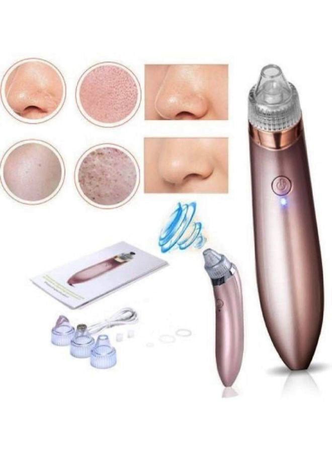 Generic USB Rechargeable Blackhead Remover Vacuum Tool Pink/Silver  - Image 3