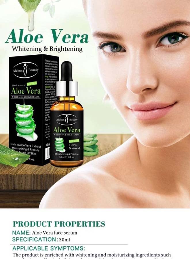 Aichun beauty Aloe Vera Whitening And Brightening Face Serum 30ml - Image 3