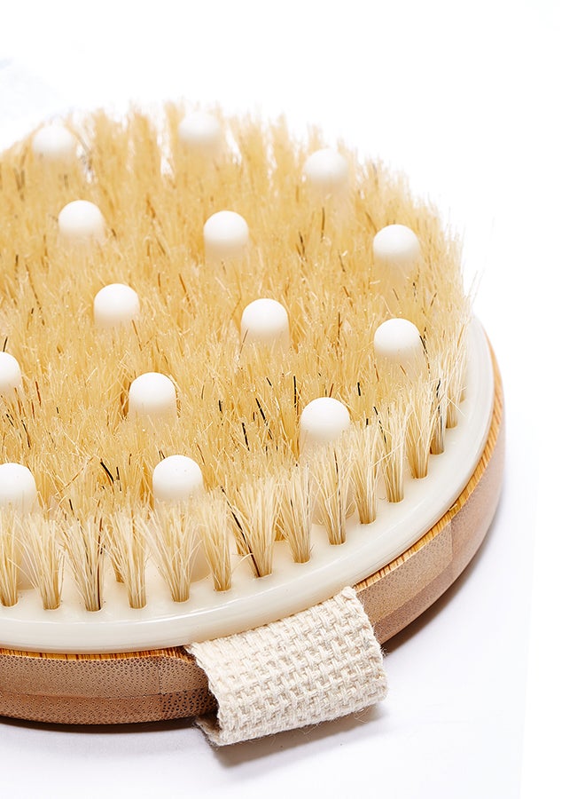 مانيكير فرشاة جافة للجسم بيج 10Ø³Ù†ØªÙŠÙ…ØªØ± - Image 2