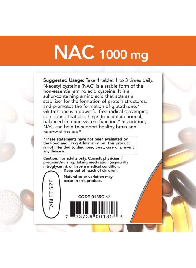 Now Foods - Nac Free Radical Protection 600Mg 100 Capsules Packaging May Vary - Image 1