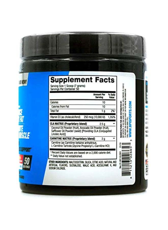 BPI SPORTS Cla+ Carnitine, Weight Loss Support, Fruit Punch, 350 grams, 50 servings  - Image 3