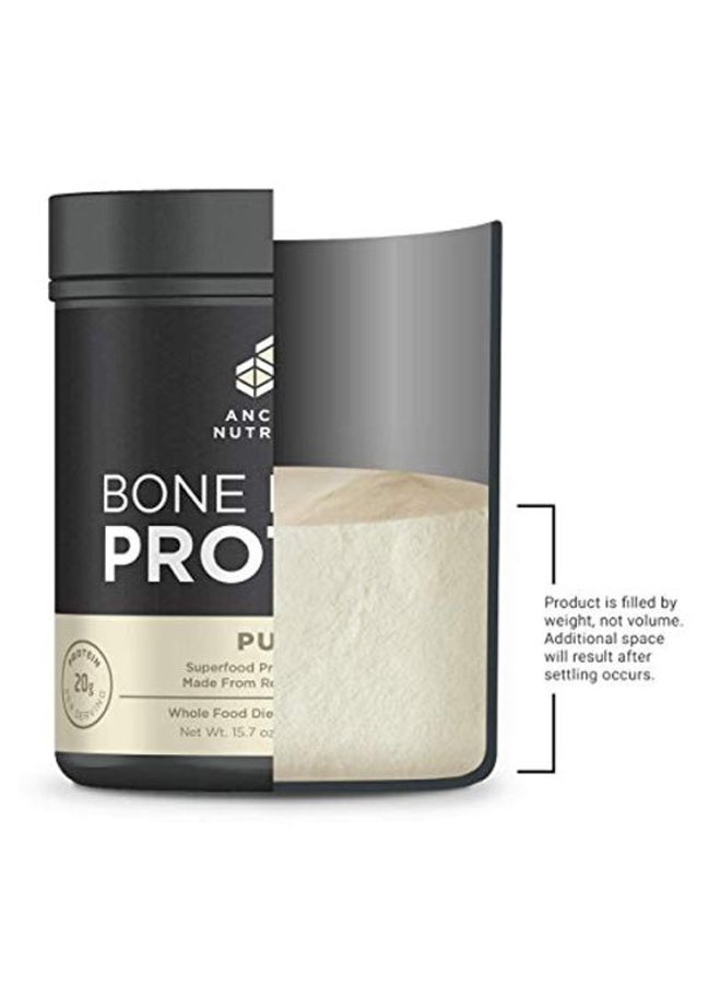 Ancient Nutrition - Bone Broth Protein, Pure, 15.7 Oz - Image 1