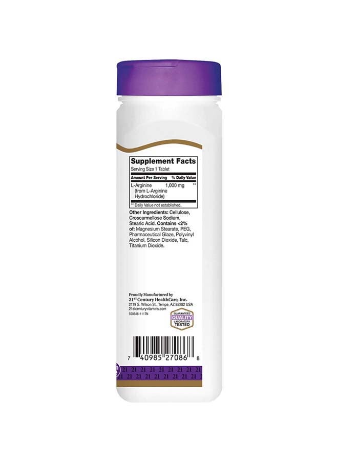 21st CENTURY - L-Arginine Muscle Support Dietary Supplement 1000mg - Image 1