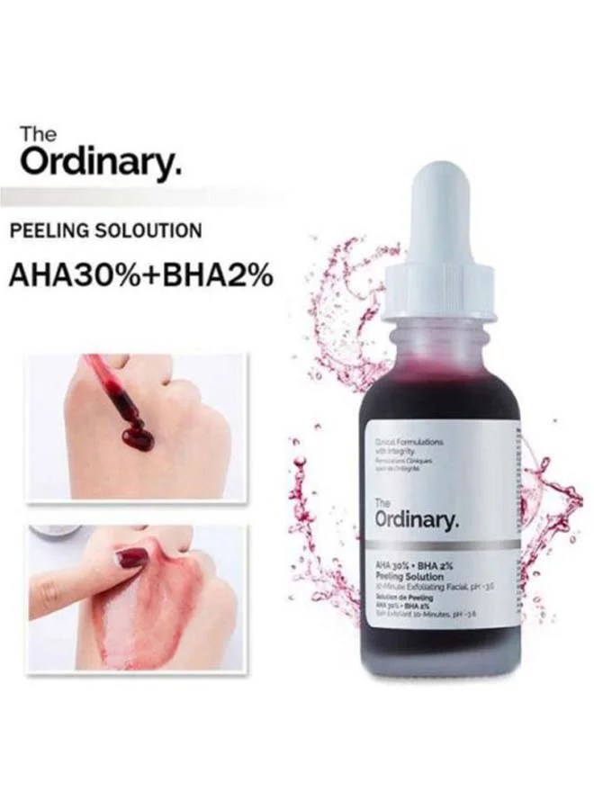 The Ordinary 2-Piece Peeling Solution And Niacinamide 10% Zinc 1% Serum 30ml
