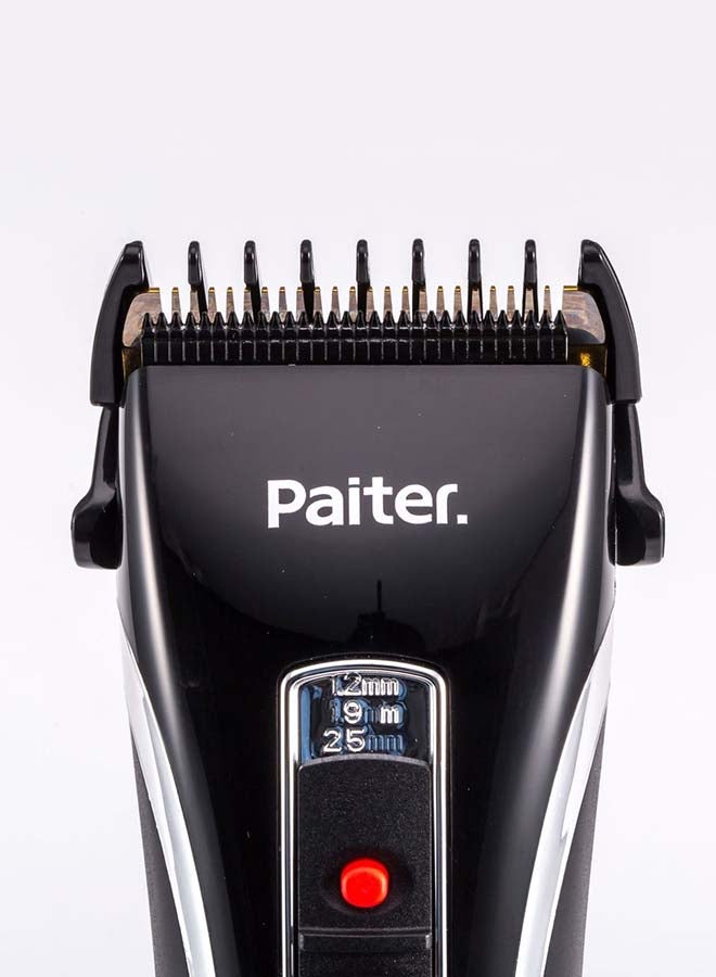 Lithium Professional Hair Clipper And Trimmer Black